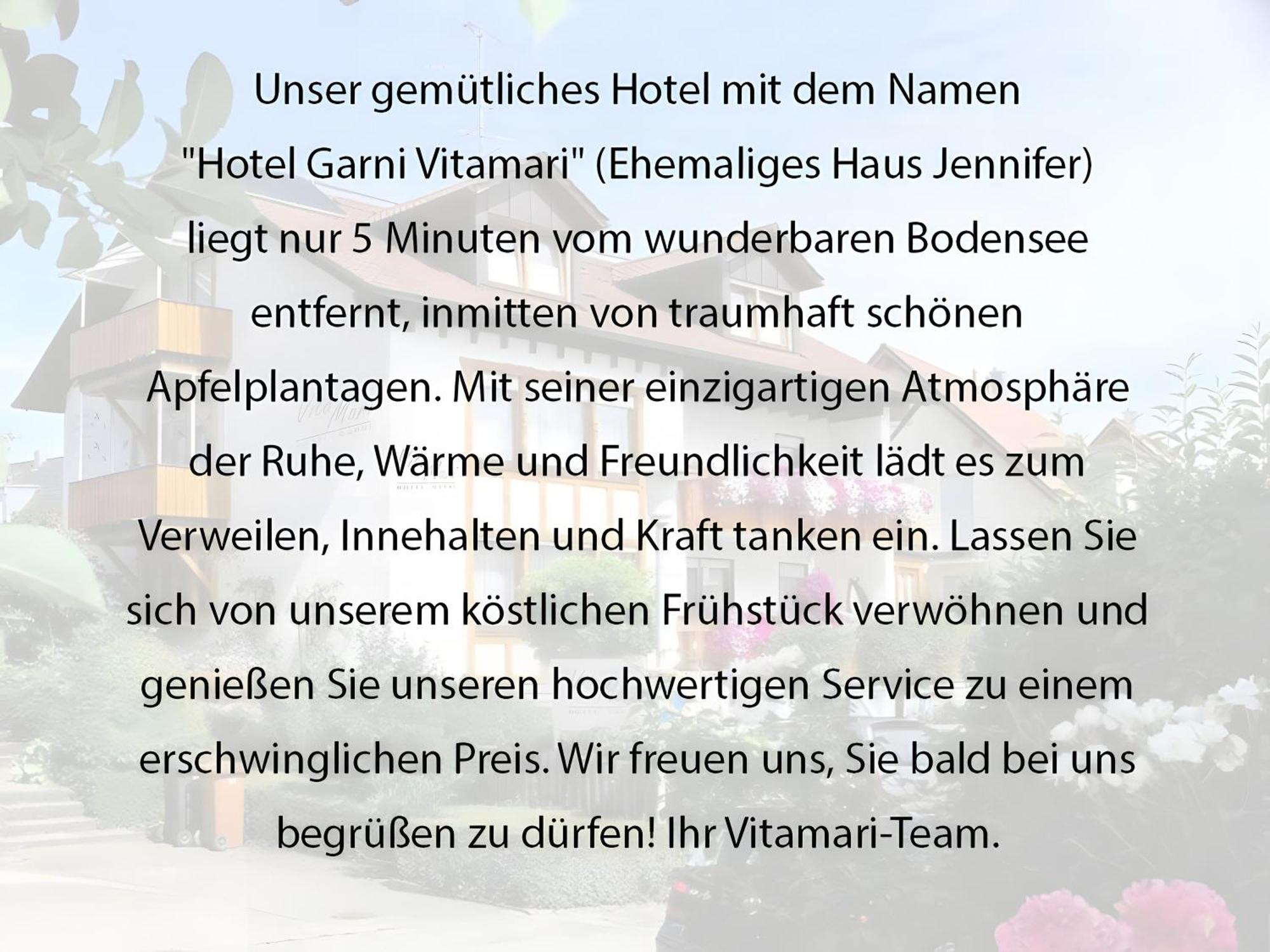 Hotel Garni Vitamari Wasserburg Eksteriør billede